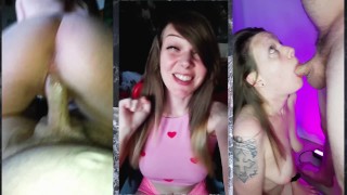Performing TikTok Dance And Skits on Social Media, while having sex on the sides.