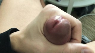 Dude jerking off while watching porn / ASMR (use headphones)