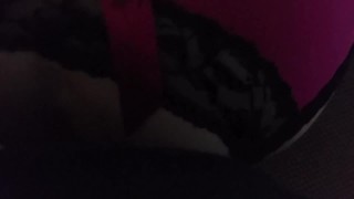 Crossdresser first time sucks cock gets fucked facial full sissy