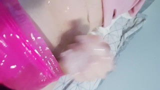 Femboy having wet and messy fun!