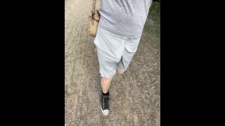 Getting Hard in Soft Shorts | Walking Freeballing HD 60fps