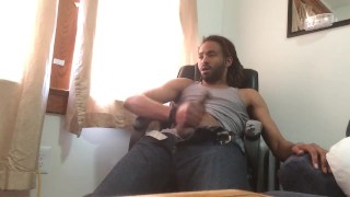 Security Webcam Teen Boy Wanking In Step Dads Office…LMAO!